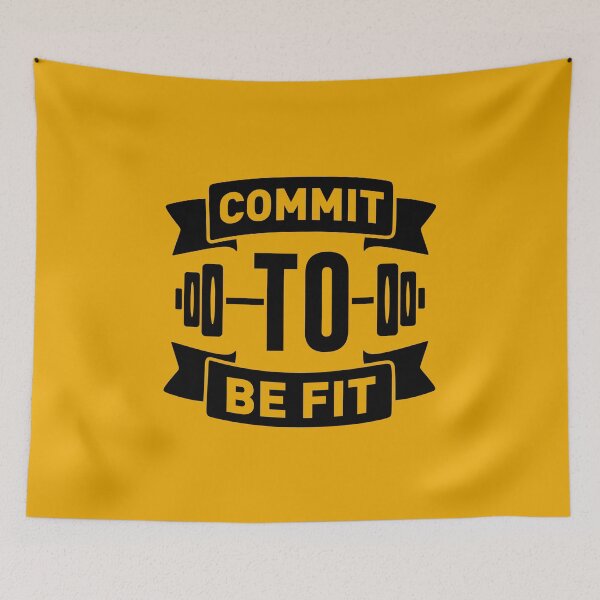 Item preview, Commit to Be Fit designed and sold by tranda90.