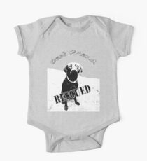 BEST FRIEND - RESCUED DOG One Piece - Short Sleeve