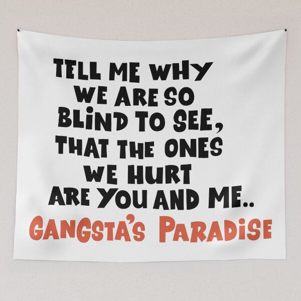 Item preview, Coolio - Tell me why we are so blind. Hip hop legend. RIP designed and sold by Boogosh.
