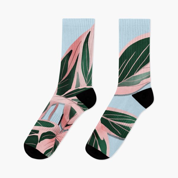 Item preview, Calathea Triostar Illustration On Pink designed and sold by Ana Moguš.