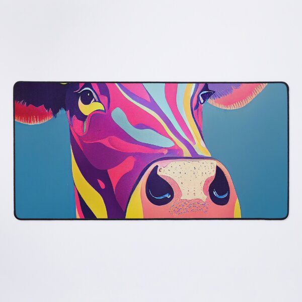 Item preview, colorful cows designed and sold by Aliveforfun.