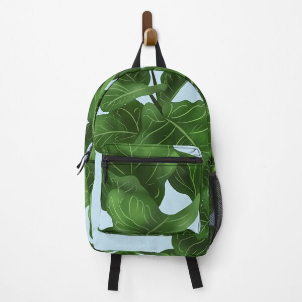 Item preview, Fiddle Leaf Fig Illustration On Blue designed and sold by Ana Moguš.