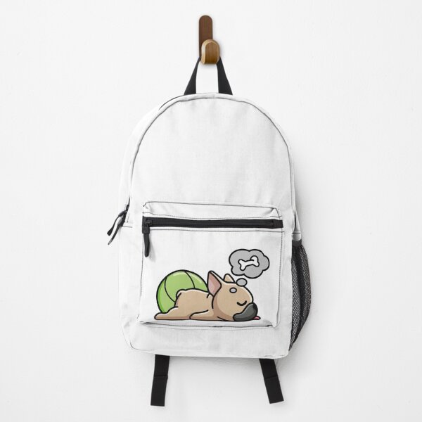Item preview, Bulldog francés perezoso y divertido durmiendo mientras sueña con un hueso designed and sold by bolkibox.