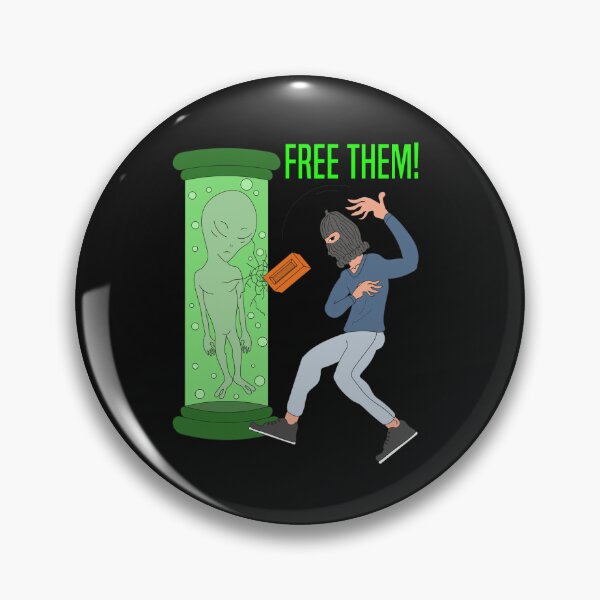 Item preview, Alien Lab Escape Area 51 Free the Aliens designed and sold by Dr-Faustus.