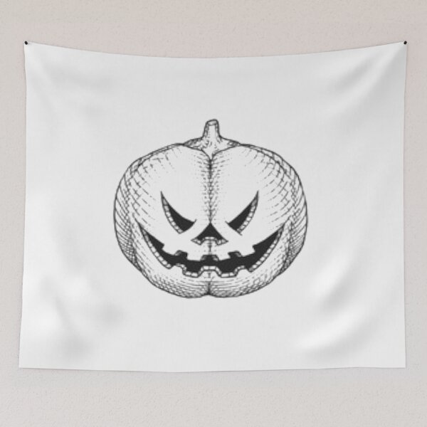 Item preview, halloween scary evil pumpkin funny pumpkin head designed and sold by BEAUTY ⭐⭐⭐⭐⭐.
