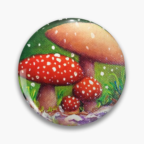 Artikelvorschau, Giftpilze im Schnee - Weihnachtsfeen-Toadstool entworfen und verkauft von Shadowspark Creations.