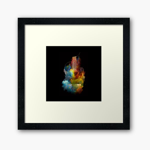Item preview, Acoustic Guitar Abstract, Musical designed and sold by NUKMARKUS.