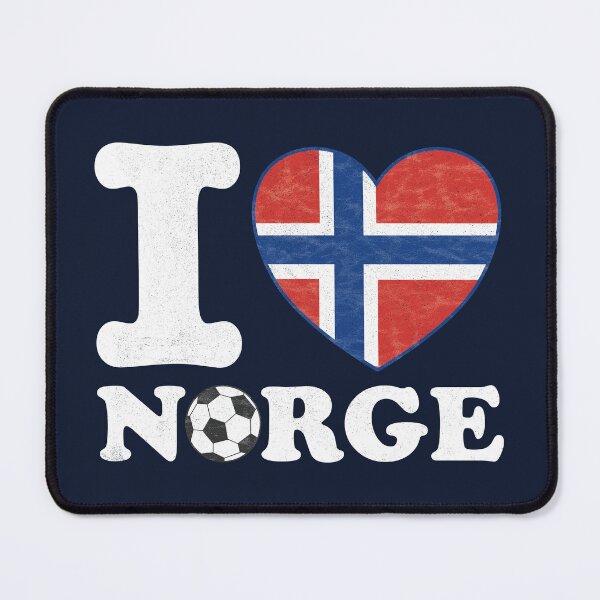 Item preview, I Heart Norway Soccer Team (I Love Norway) designed and sold by Numero14.