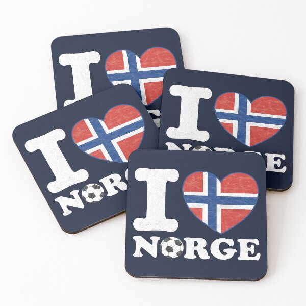 Item preview, I Heart Norway Soccer Team (I Love Norway) designed and sold by Numero14.