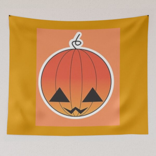 Item preview,   halloween scary evil pumpkin funny pumpkin head designed and sold by BEAUTY ⭐⭐⭐⭐⭐.
