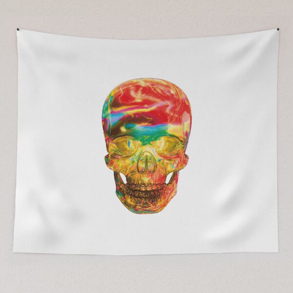 Item preview, SKULL PSYCHEDELIC designed and sold by Stikarts.