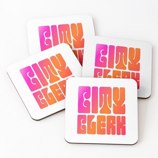 Item preview, City Clerk MUG Sticker and more! designed and sold by FlippinTurtles.