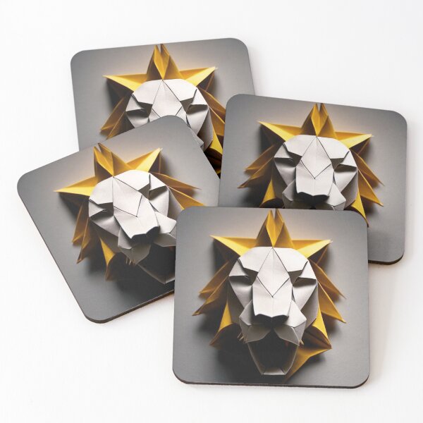 Item preview, Origami Lion Head designed and sold by knurvs.