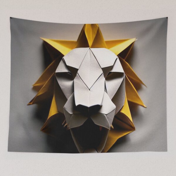 Item preview, Origami Lion Head designed and sold by knurvs.