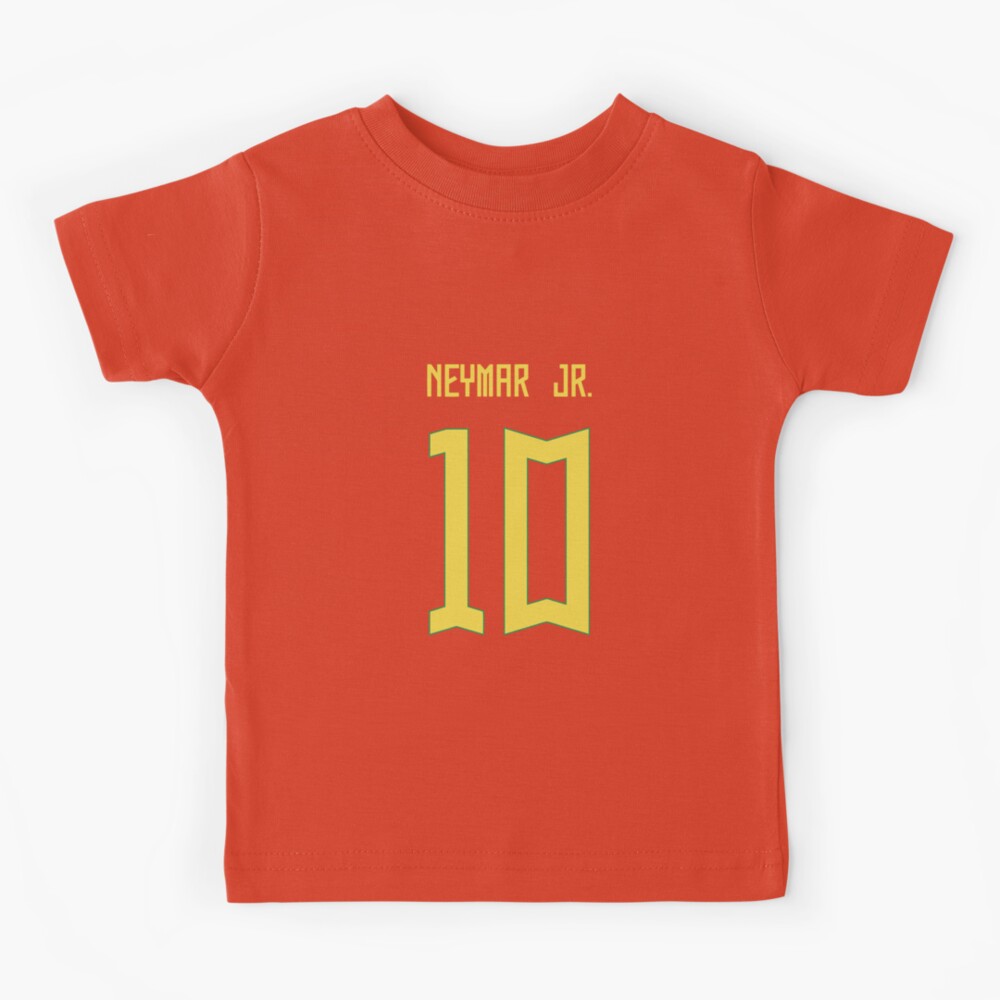 Toddler T-shirt Toddler Soccer T-shirt World Cup 2018 Neymar Jr Brazil  Jersey For Baby Kids 2T 