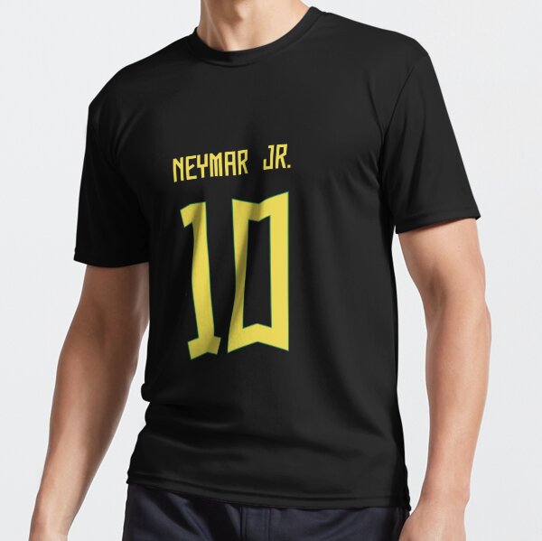 Neymar Jr Brazil Home Jersey 2023 Active T-Shirt for Sale by Alimator