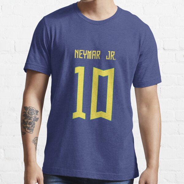 Neymar Jr Brazil Home Jersey 2023 Active T-Shirt for Sale by Alimator