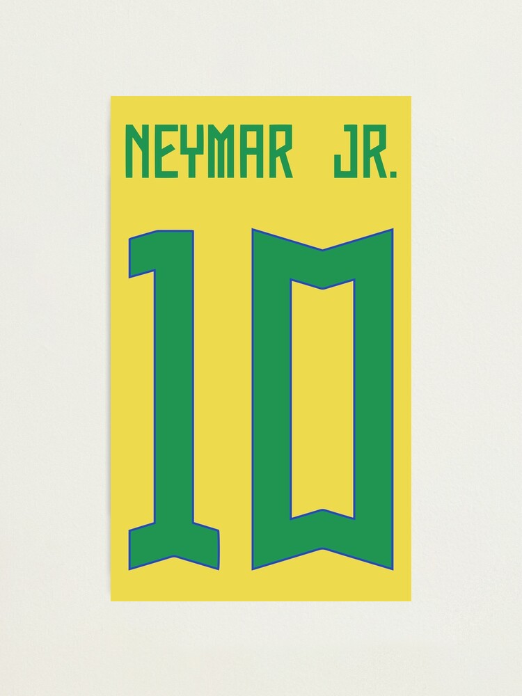 neymar jr football shirt