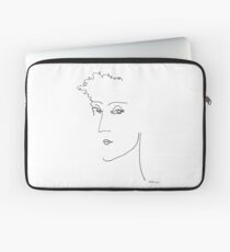 Abstract sketch of face IV Laptop Sleeve