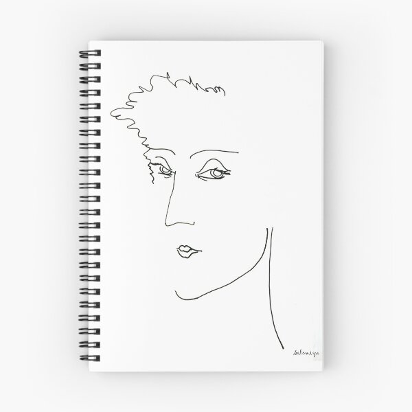 Item preview, Dibujo abstracto de la cara IV designed and sold by Solotry.
