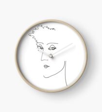 Abstract sketch of face IV Clock