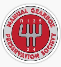 Manual Gearbox Preservation Society Sticker