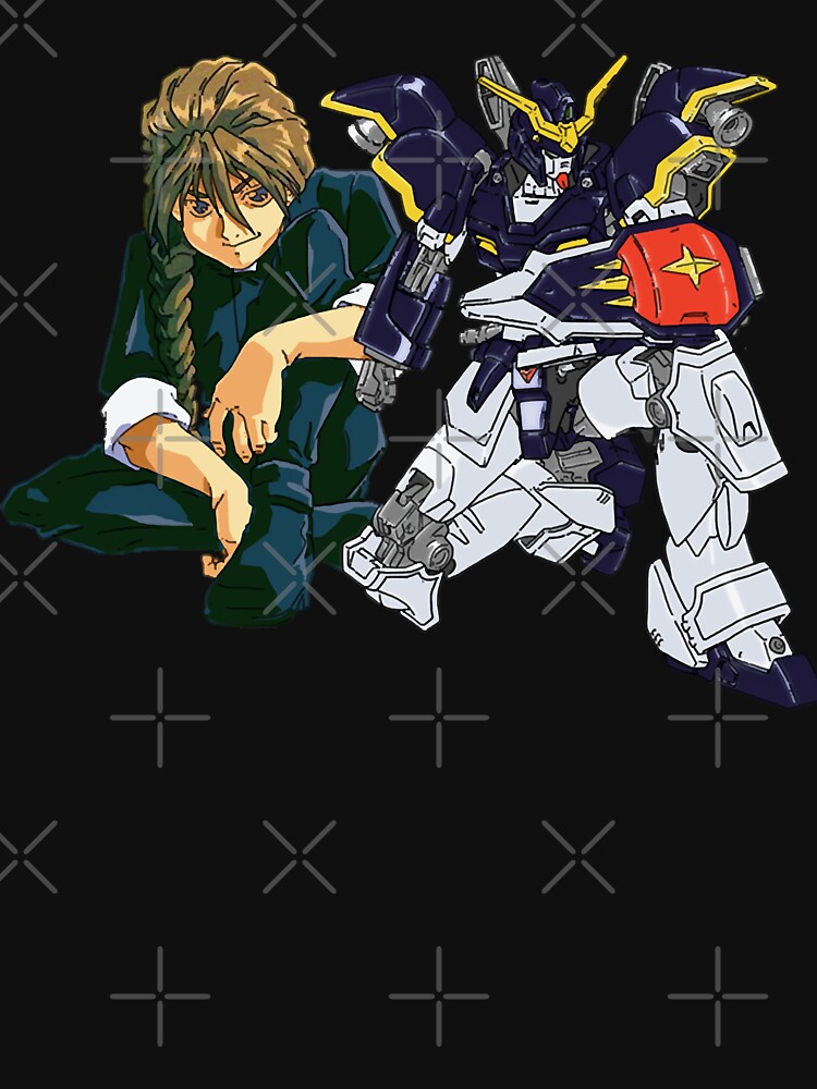 Download Duo Maxwell, the charismatic Gundam pilot from Gundam Wing  Wallpaper | Wallpapers.com