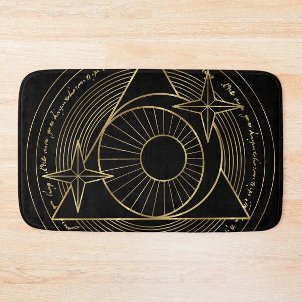 Item preview, Moon and Stars Golden Line Magic Circle  designed and sold by Saanis.