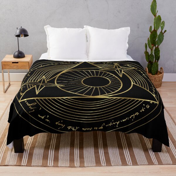 Item preview, Moon and Stars Golden Line Magic Circle  designed and sold by Saanis.