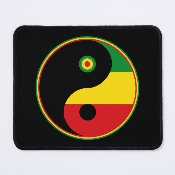 Item preview, Rasta Yin Yang Tao Symbol designed and sold by designandclouds.