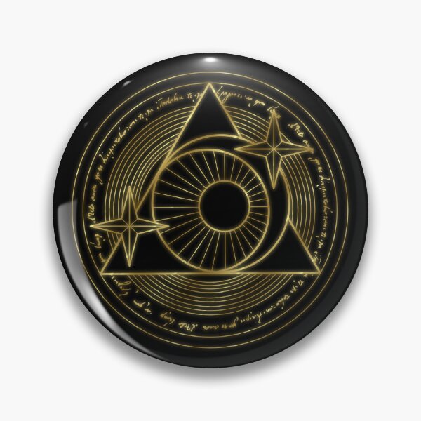 Item preview, Glowing Moon and Stars Golden Line Magic Circle  designed and sold by Saanis.