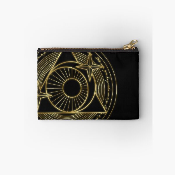 Item preview, Glowing Moon and Stars Golden Line Magic Circle  designed and sold by Saanis.