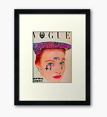 Vogue - April 1951 Framed Print