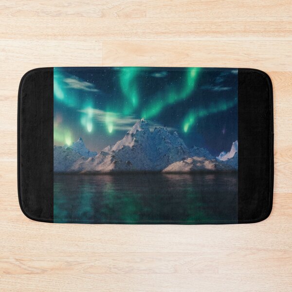 Item preview, BEAUTIFUL NORTHERN LIGHTS OVER THE ICEBERG designed and sold by MJ96-PRO.