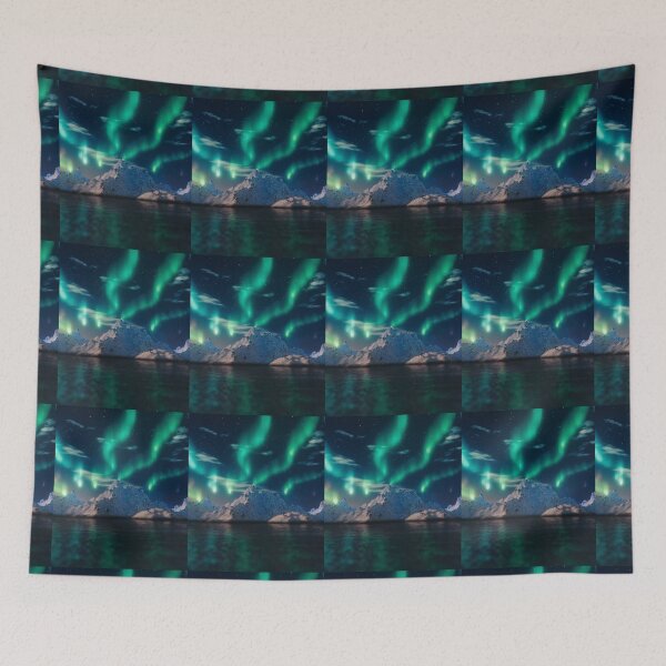 Item preview, BEAUTIFUL NORTHERN LIGHTS OVER THE ICEBERG designed and sold by MJ96-PRO.