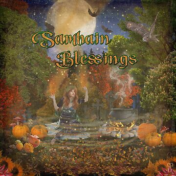 Artwork thumbnail, Samhain Blessings by Tau Tia L Douglass