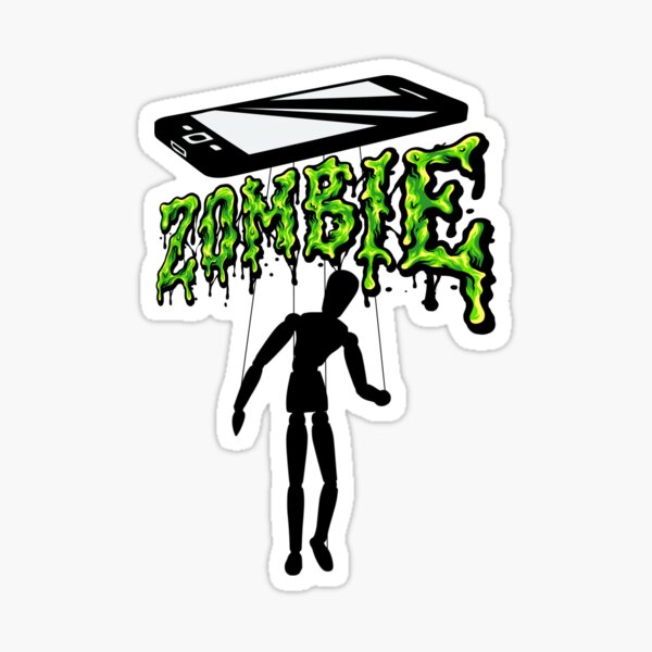 Item preview, Cellphone Zombie  designed and sold by YomeHayin.