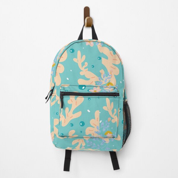 Item preview, Blue Background marine seamless with coral bubble designed and sold by Kamzzi.