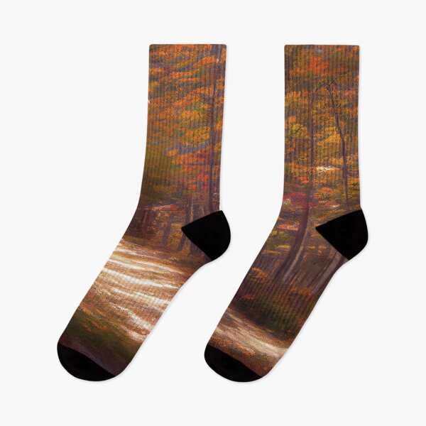Item preview, A walk through Fall trees and leaves in Vermont designed and sold by RileyKyler.