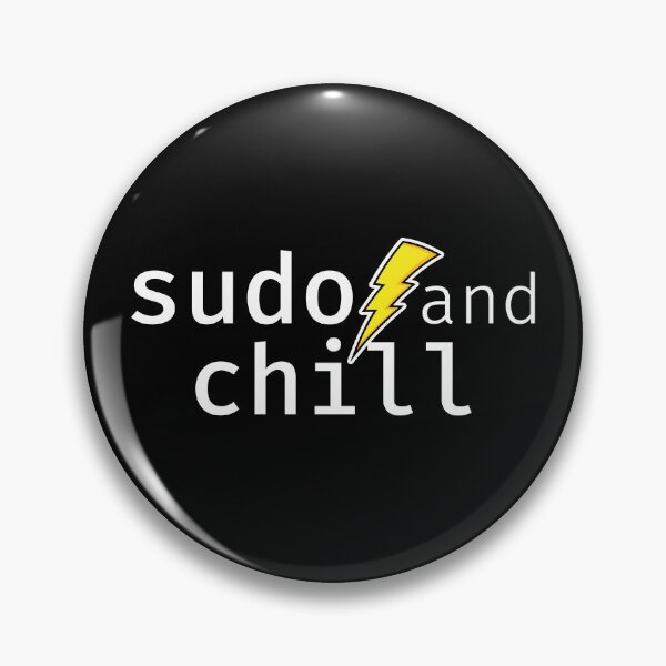 Item preview, sudo and chill. A funny design perfect for unix and linux users, sysadmins or anyone in IT support. designed and sold by robimerch.