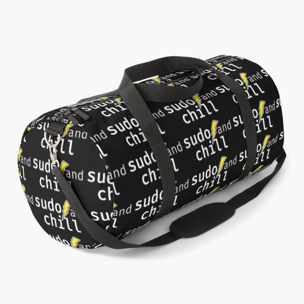 Item preview, sudo and chill. A funny design perfect for unix and linux users, sysadmins or anyone in IT support. designed and sold by robimerch.