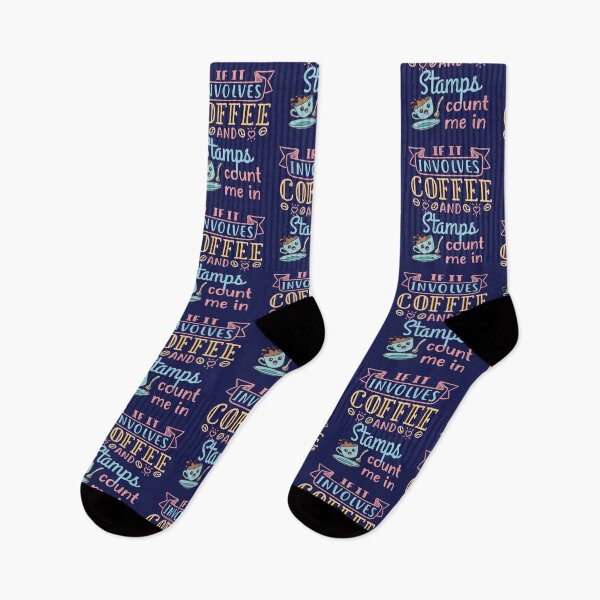 Item preview, If It Involves Coffee and Stamps Count Me In designed and sold by jaygo.