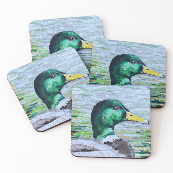 Item preview, Male Mallard Duck designed and sold by BearFootStudios.