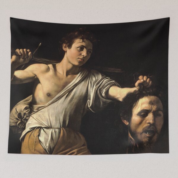 Item preview, Caravaggio David with the Head of Goliath designed and sold by beoverpowered.