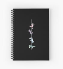 Pole Dancing Ponies (Version Two) Spiral Notebook