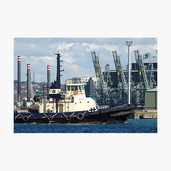Item preview, Newcastle Harbour - Wato Tug Boat designed and sold by Phil Woodman.