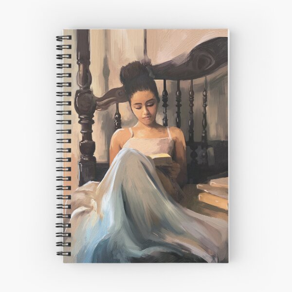 Item preview, Girl reading a book designed and sold by theartofchanuka.
