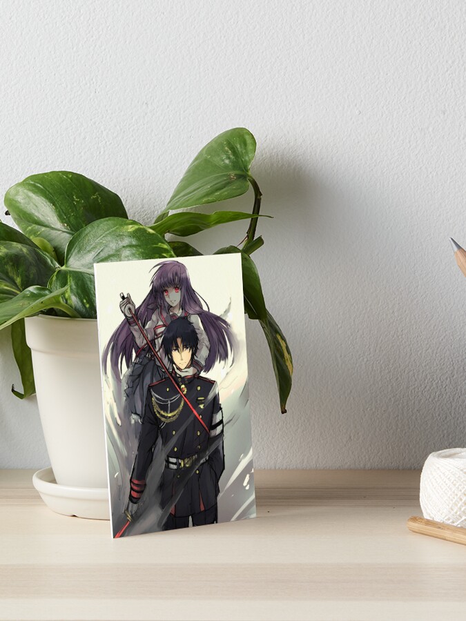 Guren Ichinose Wallpaper #1 Art Board Print for Sale by Rk4shop