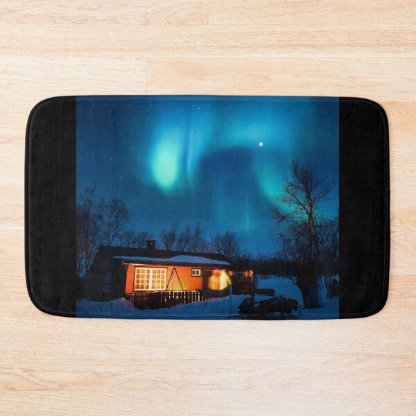 Item preview, BEAUTIFUL HOUSE UNDER THE NORTHERN LIGHTS designed and sold by MJ96-PRO.