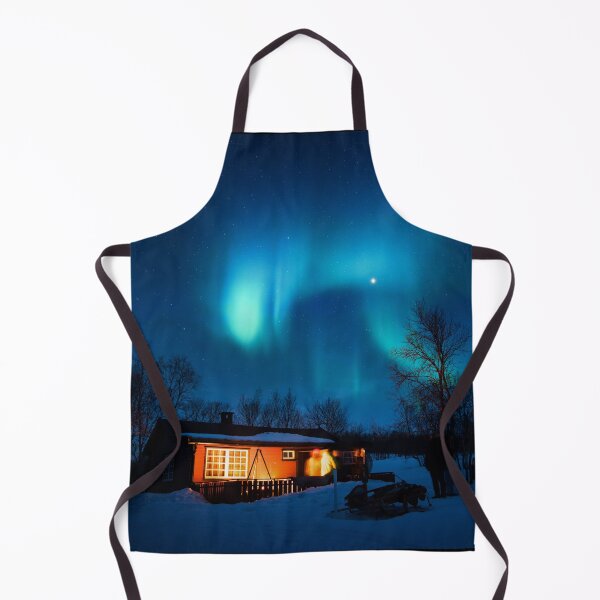 Item preview, BEAUTIFUL HOUSE UNDER THE NORTHERN LIGHTS designed and sold by MJ96-PRO.